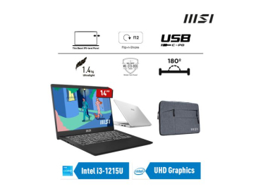 MSI Modern 14 C12M Depan