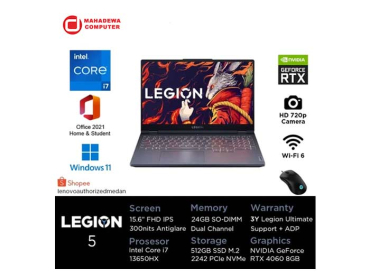 Lenovo Legion 5 0BID depan